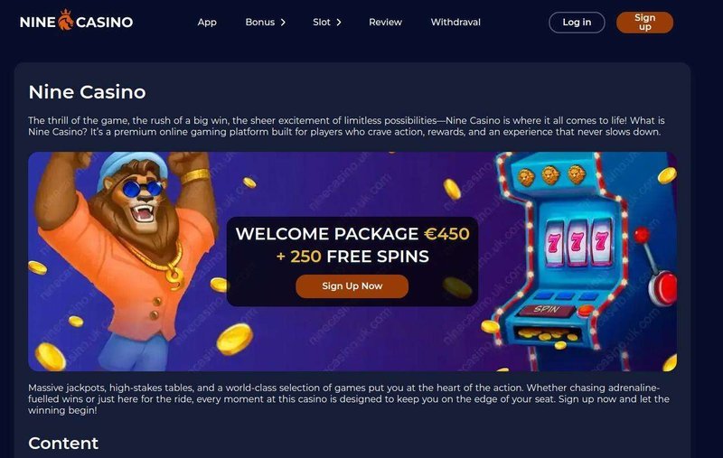 Ninewin online casino, nine win casino